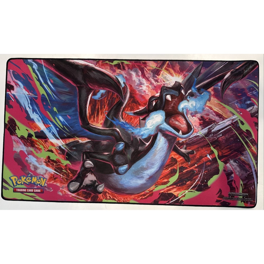 Pokemon Mega Charizard X ex Playmat Ultra Premium Collection TCG New